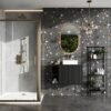 Brushed Brass Sliding Door