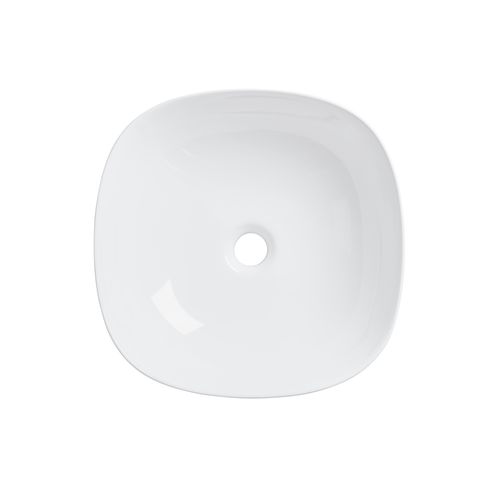 Seto-Basin-DC12053 White seto countertop basin ceramic square basin