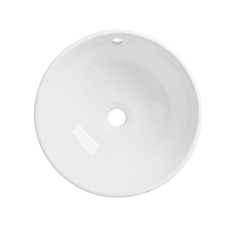 Tamba-Basin-DC12048 White tamba countertop round basin