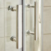 Pacific Corner Entry Enclosure Glass- Chrome