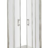 Pacific Corner Entry Enclosure Glass- Chrome