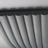 Single Anthracite Curved