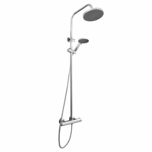 Chrome Shower & Basin Mixer