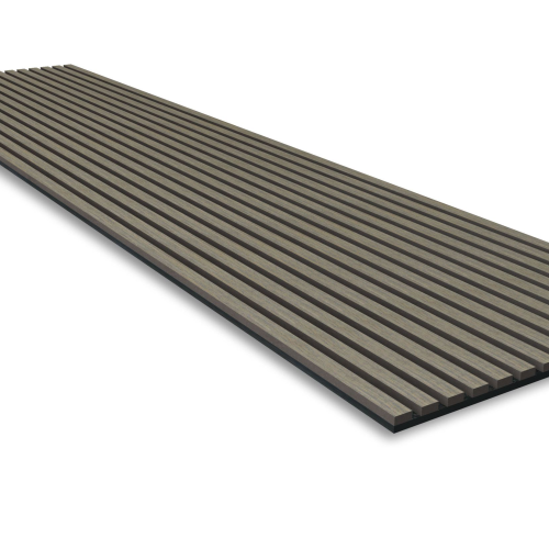 Wood Slat Acoustic Wall Panels- Silver Oak