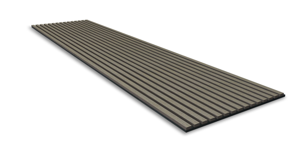 Wood Slat Acoustic Wall Panels- Silver Oak