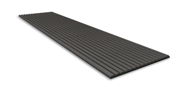 Wood Slat Acoustic Wall Panels- Grey Oak